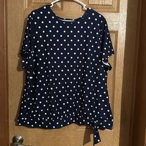 Like New Lands End 2X Swim Shirt Short Sleeve